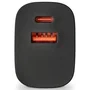 NGS Cargador de Pared GaN BUD33W 33W USB-C y USB-A Negro